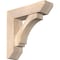 Ekena Millwork Imperial Slat Smooth Bracket w/ Offset Brace, Douglas Fir, 7 1/2"W x 28"D x 28"H BKT0806X28X28IMP06SDF - alternate 1